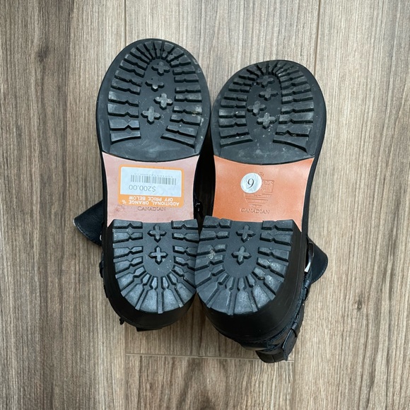 Royal Canadian Timmins Black Leather Buckle 6” Boots | 6 - Picture 3 of 10